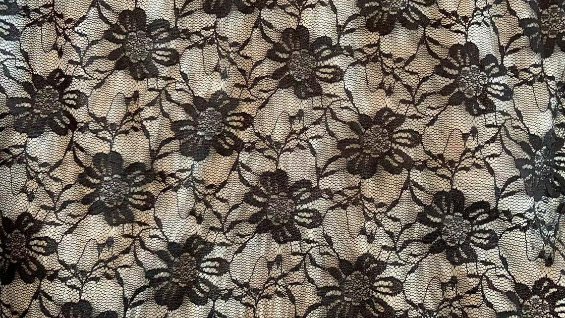 Quality 2025 New Nylon-Spandex Lace Jacquard Fabric Fashion Clothing and Lace Accessories factory