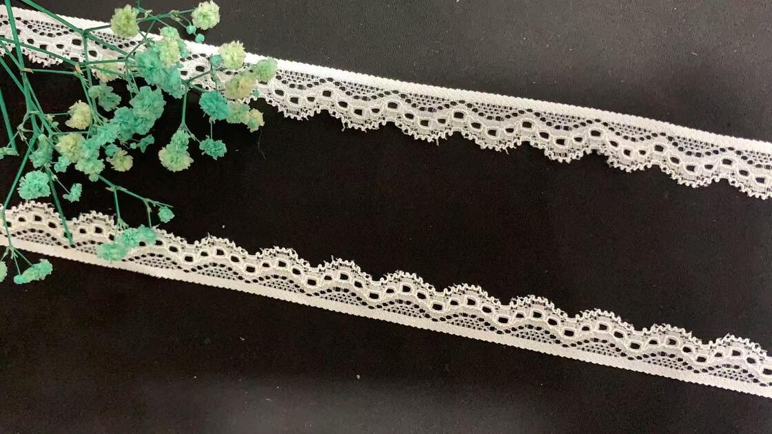 Quality 1.5cm High-quality Wholesale Elastic Lace, Suitable for Clothing factory