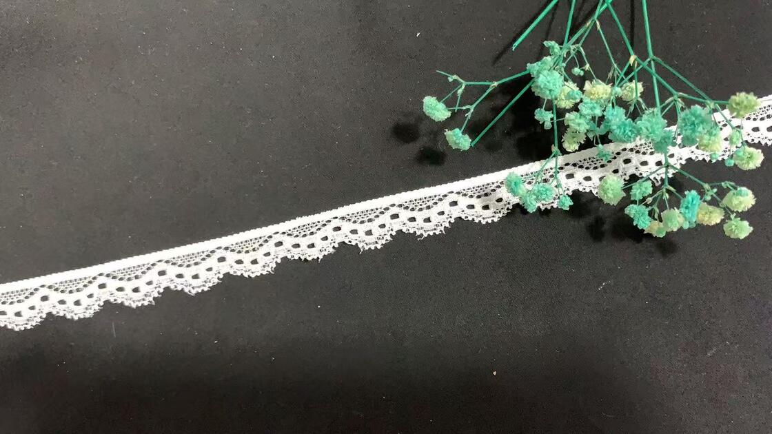 Quality 1.5cm High-quality Wholesale Elastic Lace, Suitable for Clothing factory