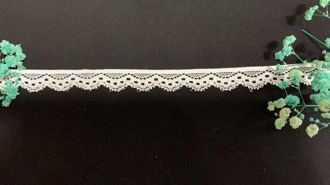 Quality 1.5cm High-quality Wholesale Elastic Lace, Suitable for Clothing factory