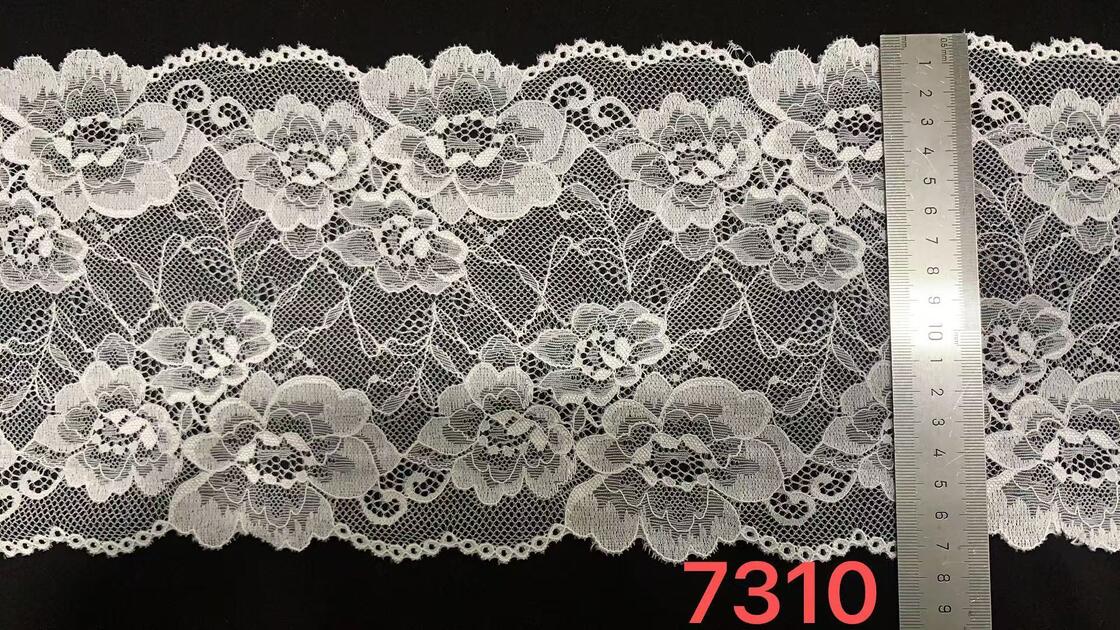 Quality High Quality 18CM Floral Elastic Retro Embroidery Lace Decoration Soft and Exquisite factory
