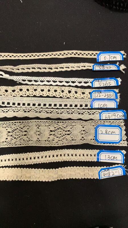 Quality Wholesale High-quality Clothing Accessories 1-3cm Cotton Thread Crochet Trim factory