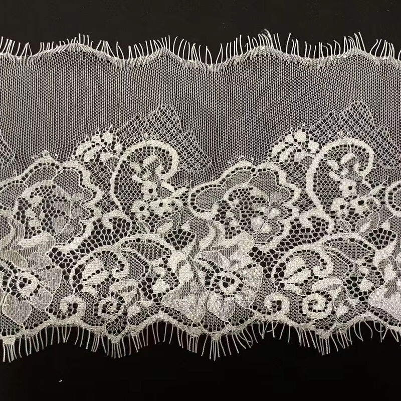 Quality Fine Wholesale Flower Sexy Nylon Lace Trim-Suitable for Clothing factory