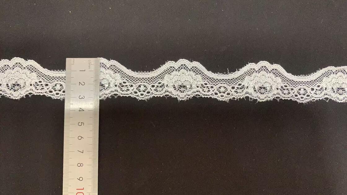Quality High Quality Clothing Wholesale with Nylon/Spandex Lace Trim, Flower Design+Distinctive Large Wave Edge factory