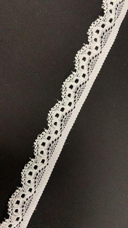 Quality New Women's Nylon Spandex Lace Lingerie with Elastic Lace Decoration Soft and Elastic Lace Fabric factory