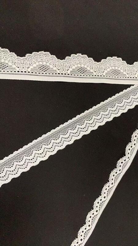 Quality New Women's Nylon Spandex Lace Lingerie with Elastic Lace Decoration Soft and Elastic Lace Fabric factory