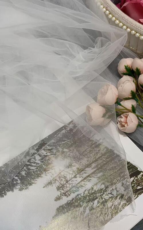 Quality White 100% Nylon Soft SOILD Mesh Fabric 150cm Eco-Friendly for Garment Shoes Children's Clothing Wedding Dresses Home Decor factory