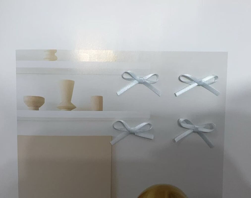Quality Handmade DIY Mini Polyester Satin Ribbon Bow for Candy Perfume Gift Packaging Decoration factory
