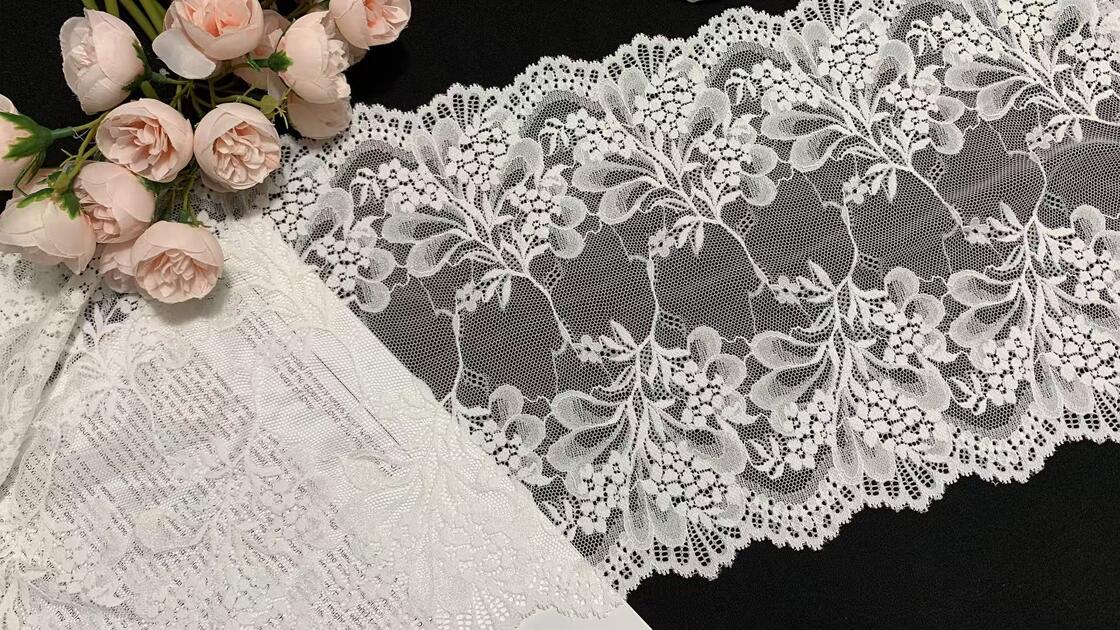 Quality Gentle French Style Floral Elastic Nylon/Spandex Lace Romantic Stylish Lingerie Sleepwear Dress Accessories  A1Z009# factory