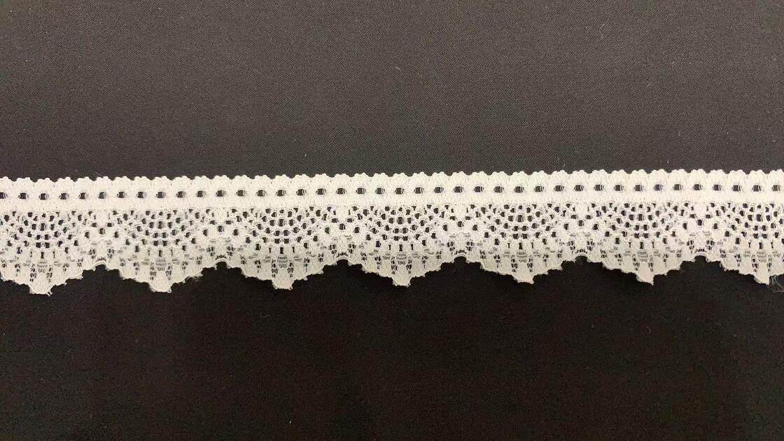 Quality 3CM Classic Vintage Hollow Blossom Elastic Lace Ribbon Flexible Spandex Trimming for Lingerie Slips, Formal Outfits & Pillowcase DIY Projects factory