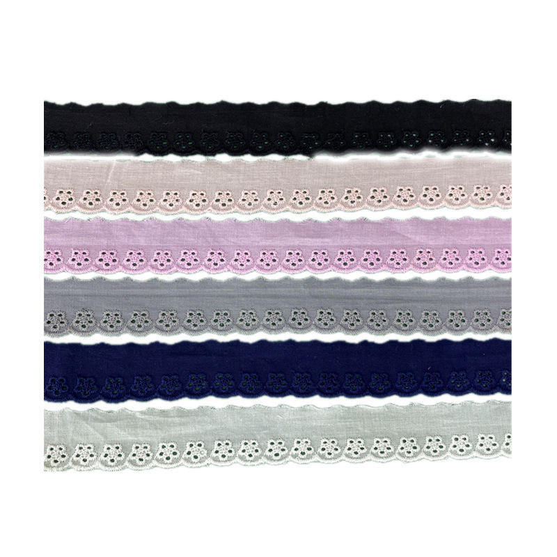 Quality Vintage Middle East Cotton Lace Trim Decorative Lace Edging for Fashion Garment DIY Textile Crafts Accessories factory