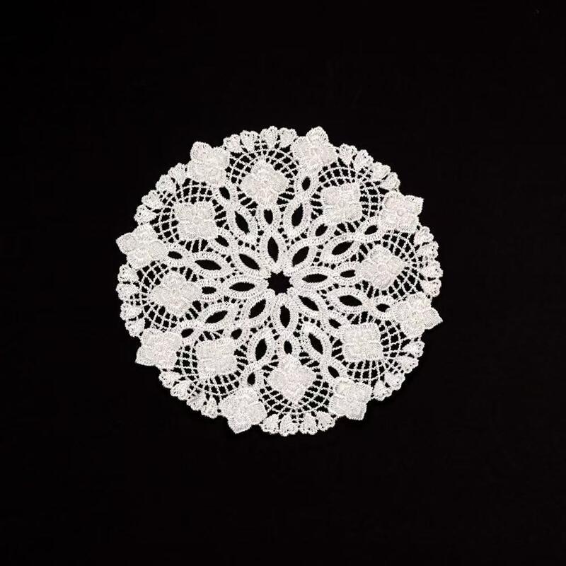 Quality Eco-Friendly Polyester Embroidery Patches with Heart & Flower Shapes for Ladies' Clothing and Wedding Decor Accessories factory