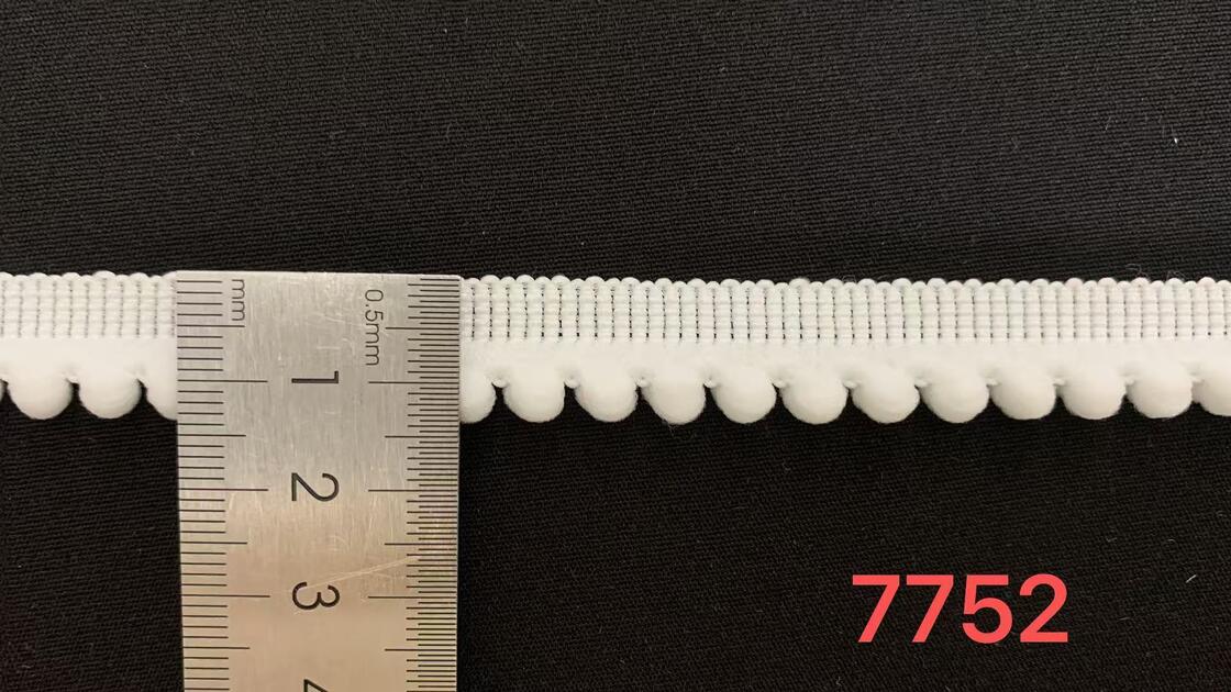 Quality 1.4cm Scallop Edge Elastic Trim with Soft Stretch and Fine Workmanship for Underwear Lingerie Garment Edge Finishing factory