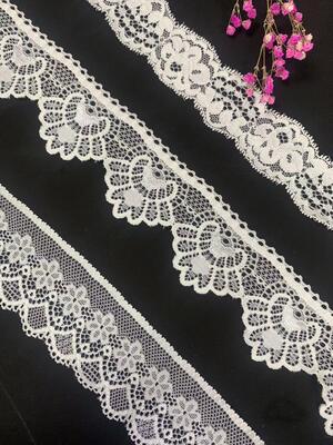 quality Handmade DIY Elastic Lace Trim for Clothes Sofa Curtains-Premium Fabric Material factory