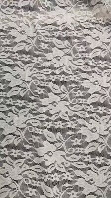 quality New White Lace Fabric for Wedding Photo Net Curtain Sofa Clothing Curtain-Premium Lace Background factory