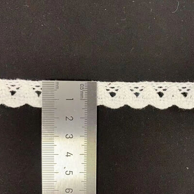 quality 100% Cotton Crochet Lace Trimming for Clothing Premium Lace Material factory