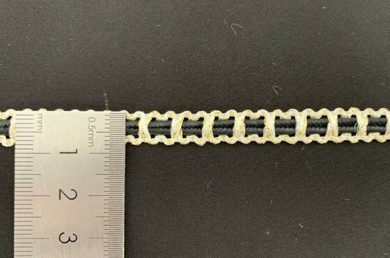 quality 2cm Multi Colored Crochet Cotton Ribbon Decorative Braid Lace Trims for Shoe Decoration factory