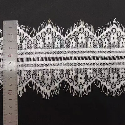 Quality Elegant Vintage Sexy Stylish Floral French Eyelash Chantilly Lace Trims Edge Strips Eco-Friendly Bags Accessories factory