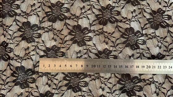Quality 2025 New Nylon-Spandex Lace Jacquard Fabric Fashion Clothing and Lace Accessories factory
