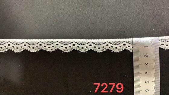 Quality 1.5cm High-quality Wholesale Elastic Lace, Suitable for Clothing factory