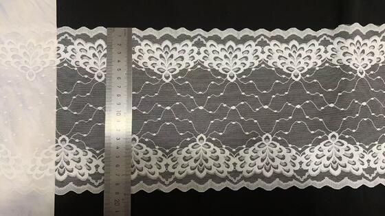 Quality Spring and Summer New Wholesale 19-23cm French Floral Polyester Lace Trim, Suitable for Skirts, Wedding Dresses factory