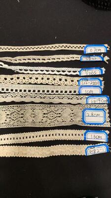 Quality Wholesale High-quality Clothing Accessories 1-3cm Cotton Thread Crochet Trim factory