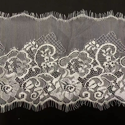 Quality Fine Wholesale Flower Sexy Nylon Lace Trim-Suitable for Clothing factory