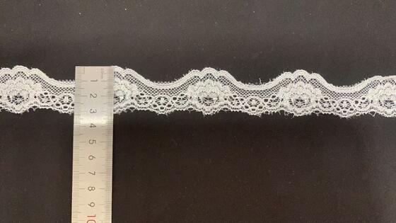 Quality High Quality Clothing Wholesale with Nylon/Spandex Lace Trim, Flower Design+Distinctive Large Wave Edge factory