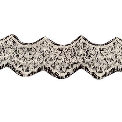 Quality New Wholesale Clothing Accessories 7.5cm Brocade Cotton French Elegant Lace factory