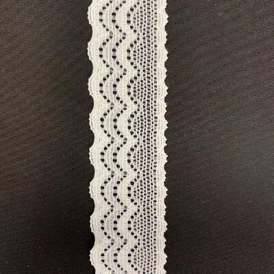 Quality New Women's Nylon Spandex Lace Lingerie with Elastic Lace Decoration Soft and Elastic Lace Fabric factory