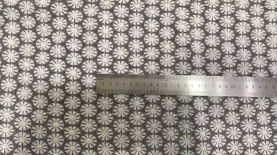Quality High Quality Wholesale Snowflake Patterned Polyester Lace Fabric Embroidered Fabric, with Customizable Patterns factory