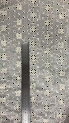Quality Factory Wholesale All-cotton Embroidered Lace Fabric for Clothing Trimmings factory