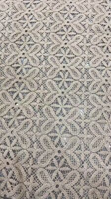 Quality Cotton Soluble Embroidery Lace Fabric for Spring and Summer Fashion for Shirt Tops and Skirts factory