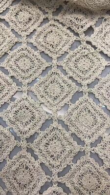 Quality Cotton Soluble Embroidery Lace Fabric for Spring and Summer Fashion for Shirt Tops and Skirts factory