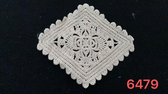 Quality Vintage 3D Lace Table Mat Hollowed Out Embroidery Coasters Shot Decorative Props Soft Cotton Home Fabric Square factory