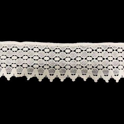 Quality HIGH-QUALITY COTTON WATER-SOLUBLE CUSTOM EMBROIDERY LACE FOR WEDDING AND PARTY DRESSES factory