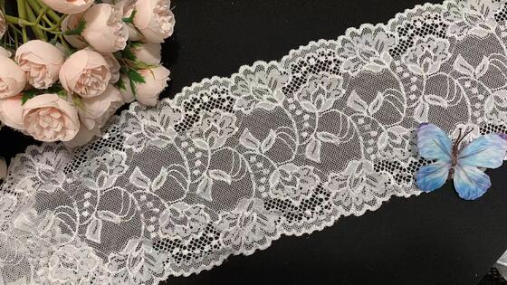 Quality Eco-Friendly Vintage French Lace Trim with Customizable Width for Wedding Dresses and DIY Clothing factory
