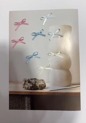 Quality Handmade DIY Mini Polyester Satin Ribbon Bow for Candy Perfume Gift Packaging Decoration factory