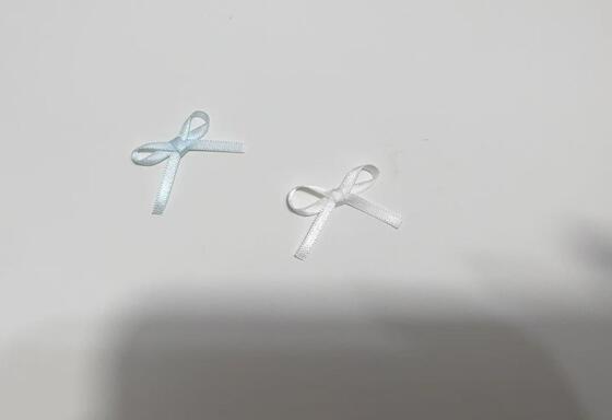 Quality Handmade DIY Mini Polyester Satin Ribbon Bow for Candy Perfume Gift Packaging Decoration factory