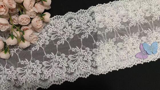Quality Gentle French Style Floral Elastic Nylon/Spandex Lace Romantic Stylish Lingerie Sleepwear Dress Accessories  A1Z009# factory