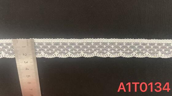 Quality 2.5cm Lightweight Openwork Lace Trim with Fine Knitting, Perfect For Ethnic Wear and Wedding Decor factory