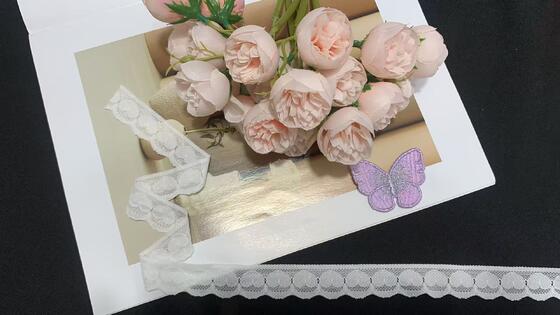 Quality 2cm Sweet Romantic Heart Lace Trim with Fine Openwork for Wedding Dresses, Skirt Hem and Bridal Accessories factory