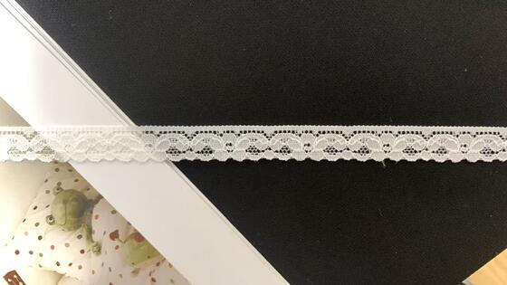 Quality Vintage  Bloom Streach Lace Trim, Soft Nylon Knitted Floral Border For Summer Dresses & Undergarments factory