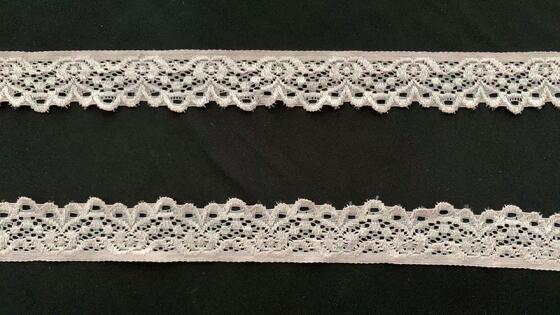 Quality 2.8CM Elegant Vintage Hollow Flower Stretch Lace Trim Soft Nylon Spandex Border for Bridal Gowns, Lingerie & Handmade Home Craft DIY factory