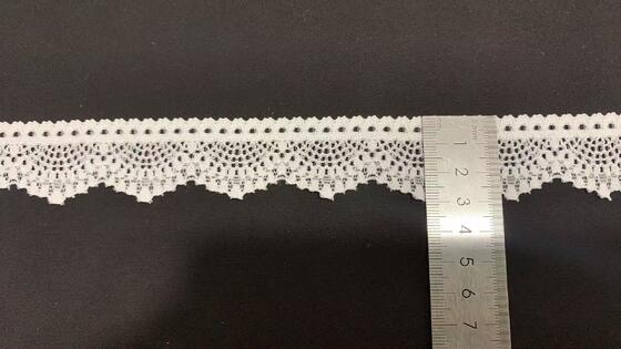 Quality 3CM Classic Vintage Hollow Blossom Elastic Lace Ribbon Flexible Spandex Trimming for Lingerie Slips, Formal Outfits & Pillowcase DIY Projects factory