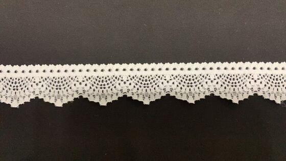 Quality 3CM Classic Vintage Hollow Blossom Elastic Lace Ribbon Flexible Spandex Trimming for Lingerie Slips, Formal Outfits & Pillowcase DIY Projects factory