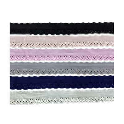Quality Vintage Middle East Cotton Lace Trim Decorative Lace Edging for Fashion Garment DIY Textile Crafts Accessories factory