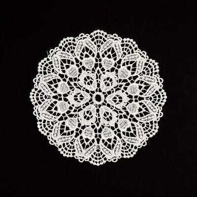 Quality Eco-Friendly Polyester Embroidery Patches with Heart & Flower Shapes for Ladies' Clothing and Wedding Decor Accessories factory