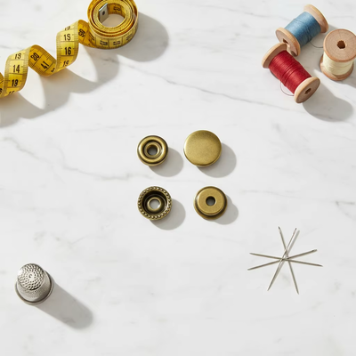Quality Antique Bronze Metal Snap Fasteners, Four-in-one Press Stud Buttons for Coat, Jeans, Backpack factory