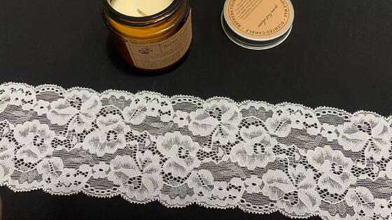 Quality Wide Floral Lace Trim with Layered Hollow Flower Patterns and Stretchy Soft Yarn for Dress and Lingerie factory